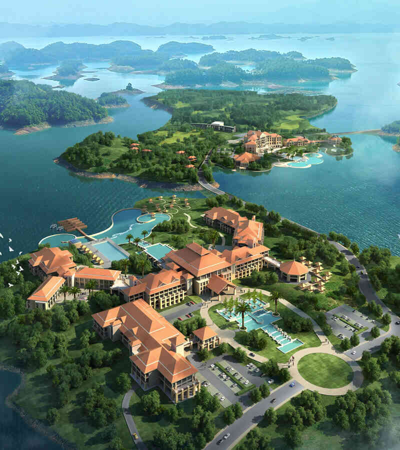 承德避暑山庄莲花山谷文旅产业园